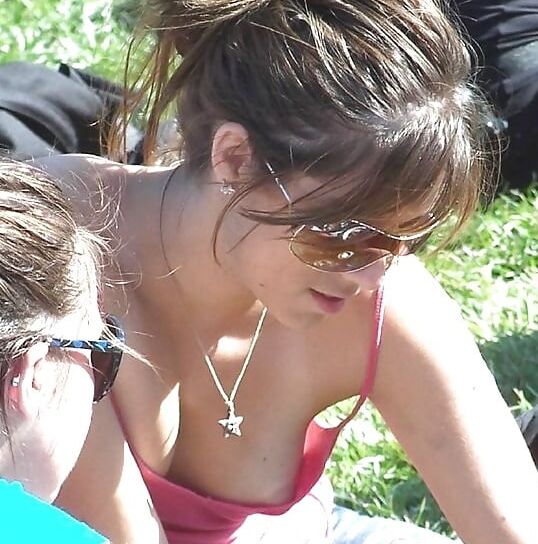 Oh my god darling, I can see your tits!