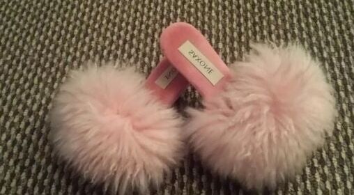 fluffy mules