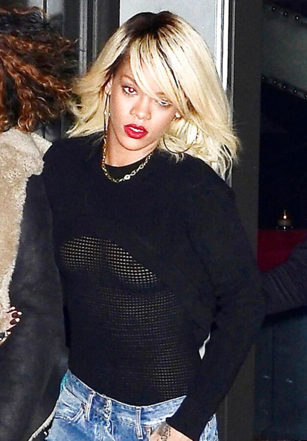 Granny Braless See Thru