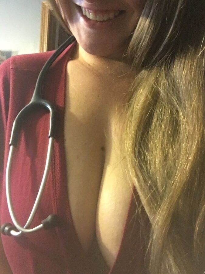 Nurse Cleavage