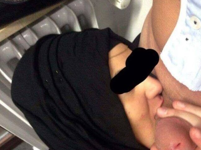 hijab blowjob
