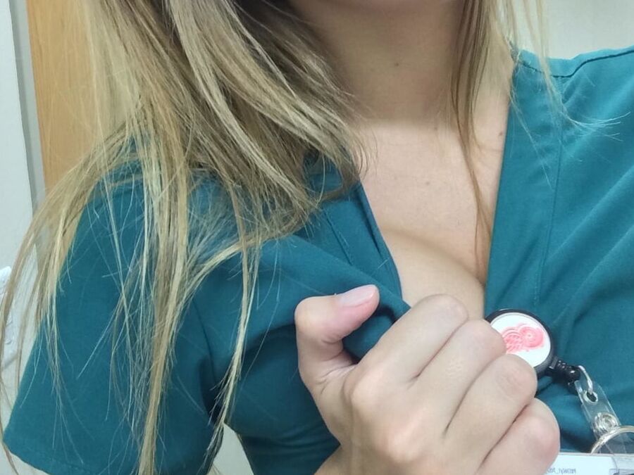 Nurse Cleavage