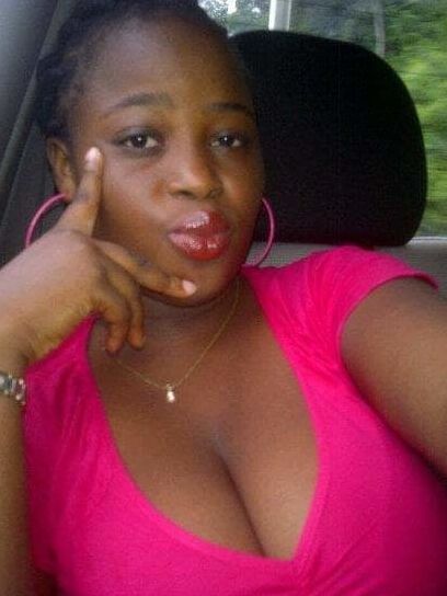 Black boobs downblouse