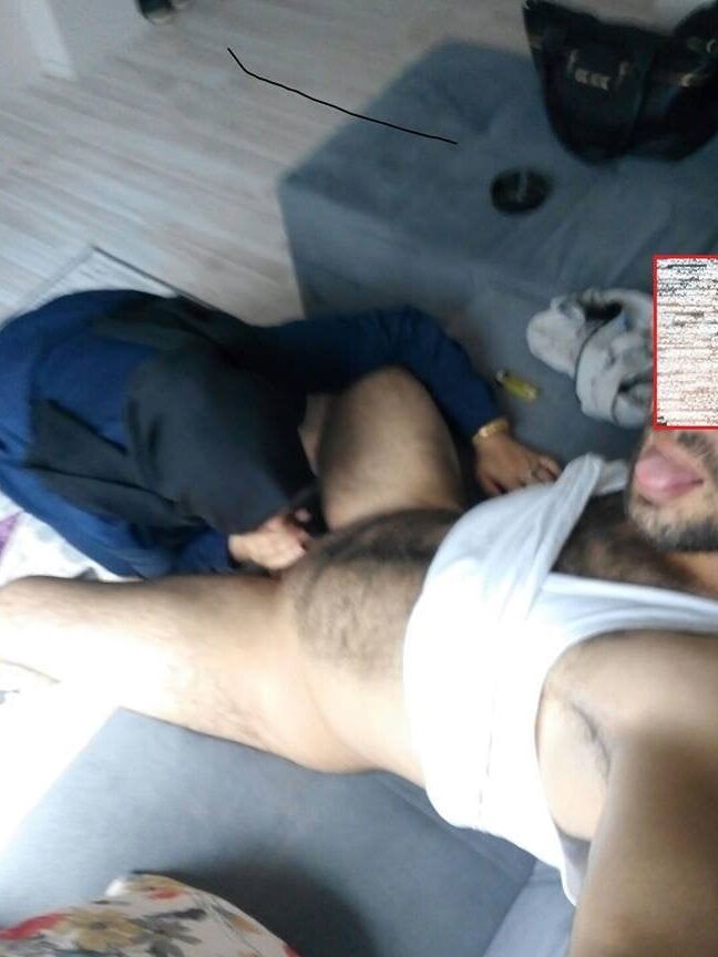 hijab blowjob
