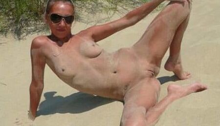 peeped on the beach