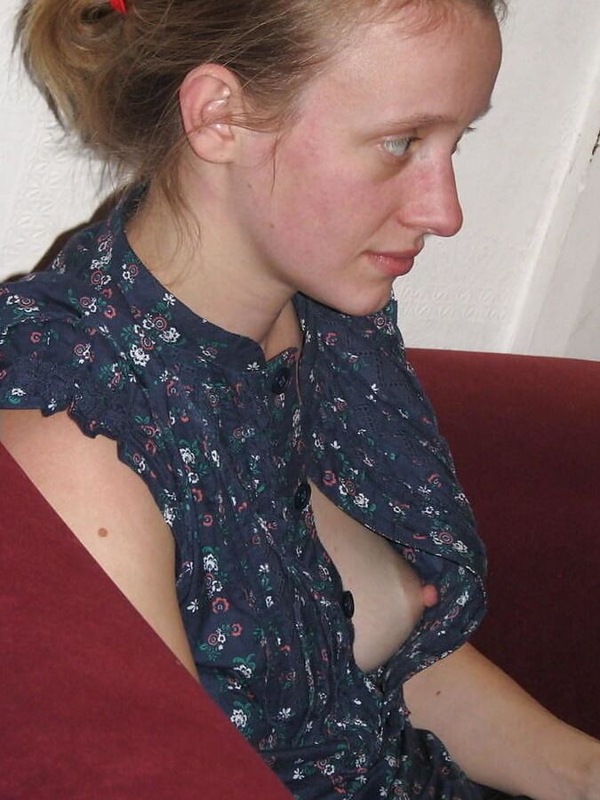 Oh my god darling, I can see your tits!