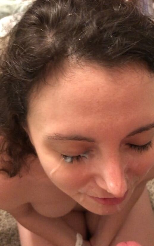 Cumslut facial