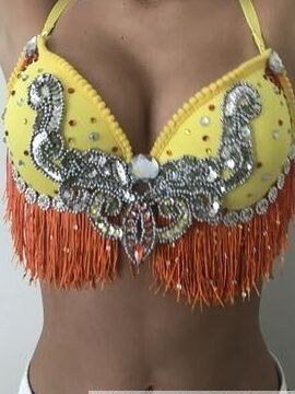 Yellow bra
