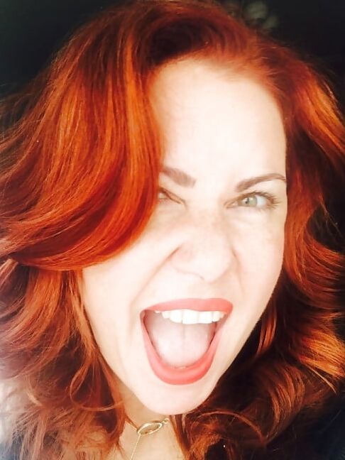 Nasty redhead mum loves to lick pussy