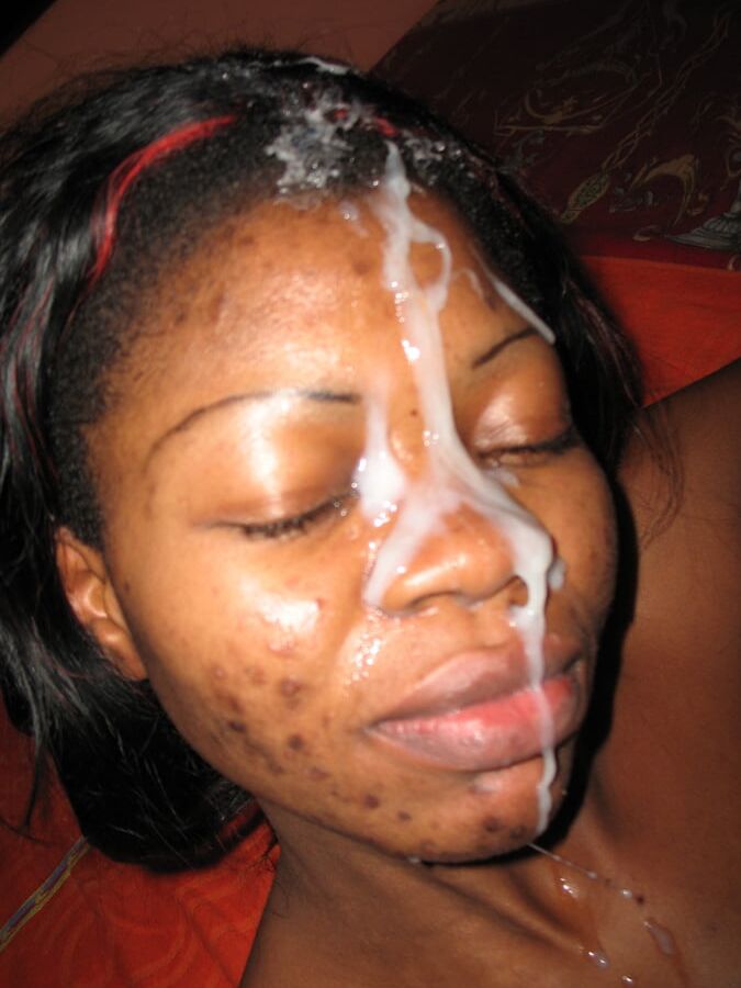Black face deposit