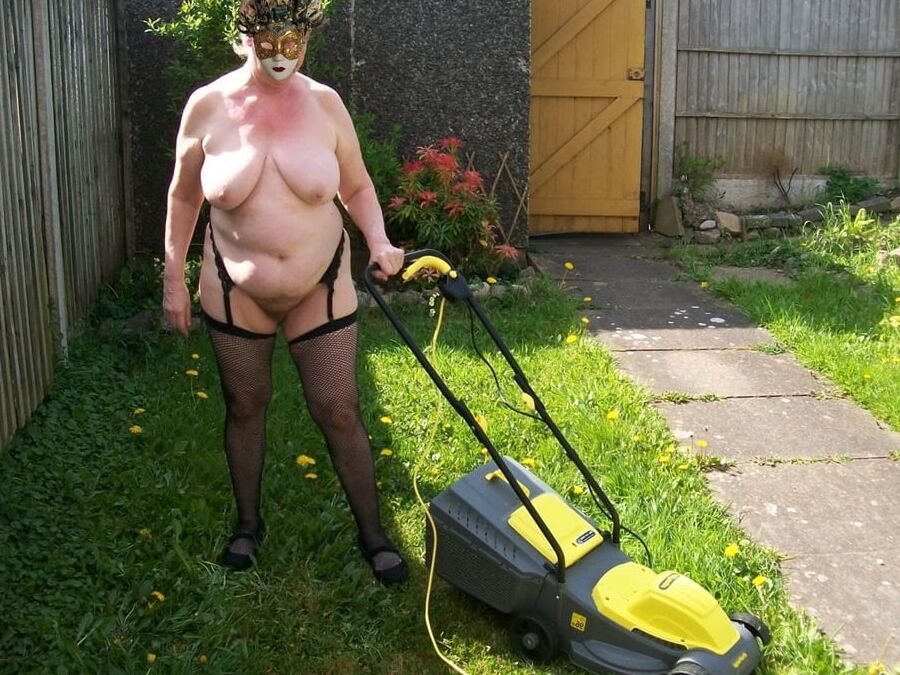 me in the garden