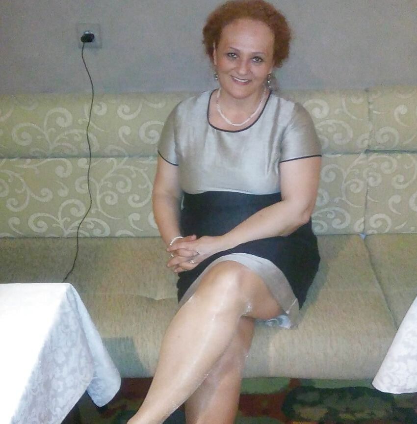 Pantyhose matures mix