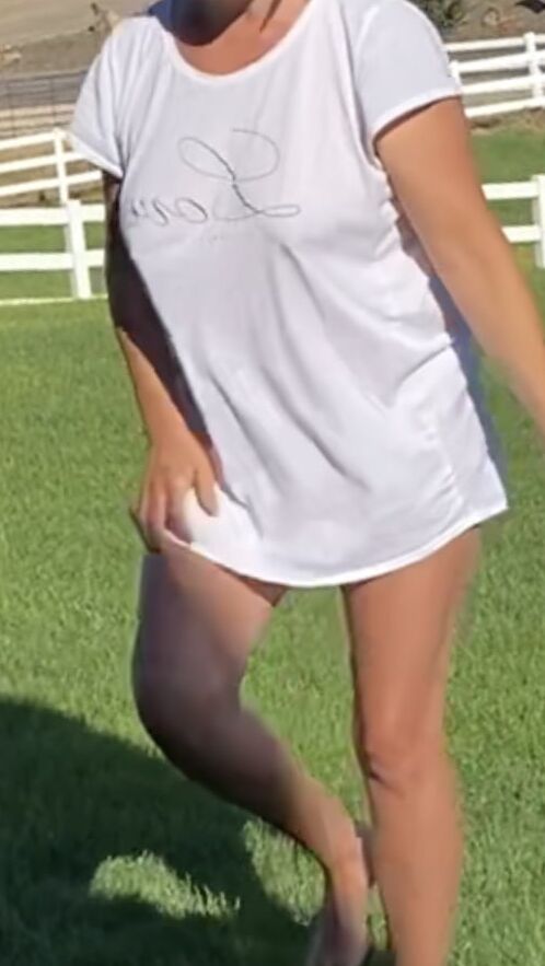 Wifes close up Tits.,Pussy and swim botoms