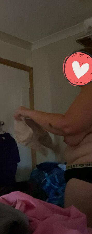 Married Slut Getting changed