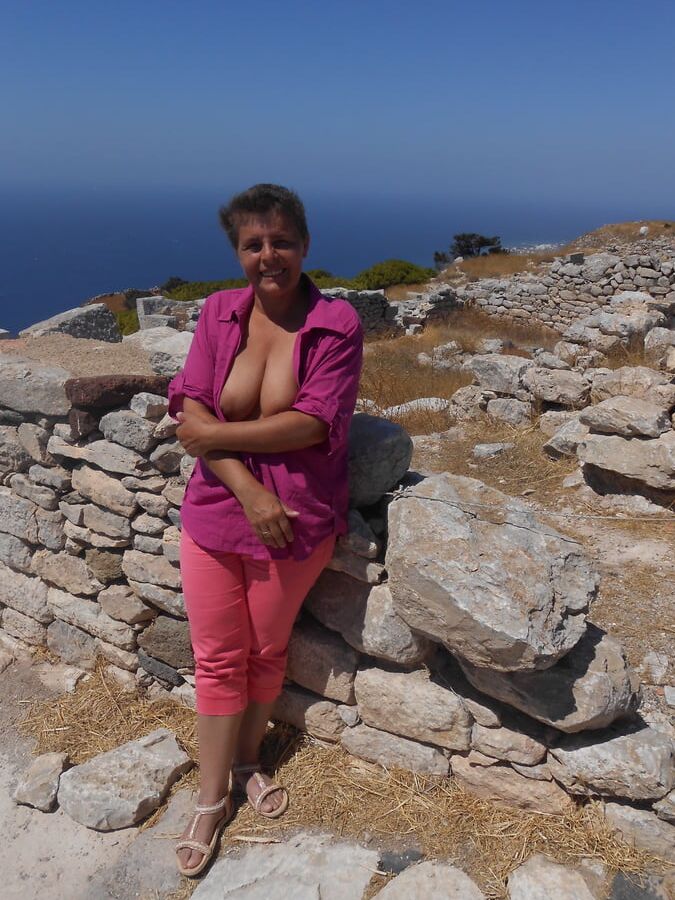Ugly but Crazy Greece Granny