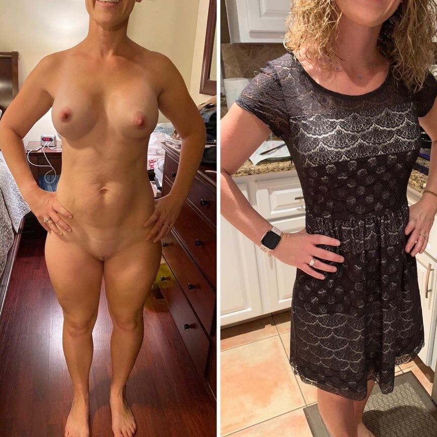 Milfs dressed and undressed