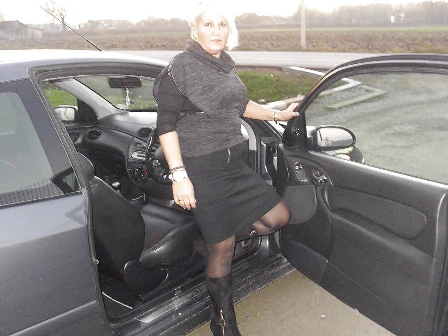 Pantyhose matures mix