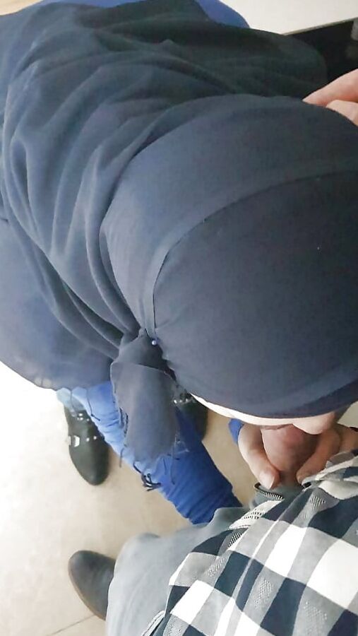 hijab blowjob