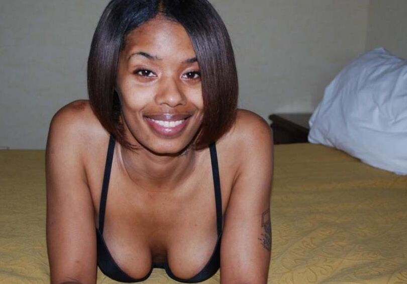 Girl showing some parts of her nice black hosed legs &amp; feet