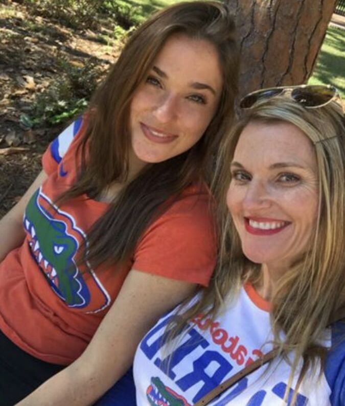 With Mommy