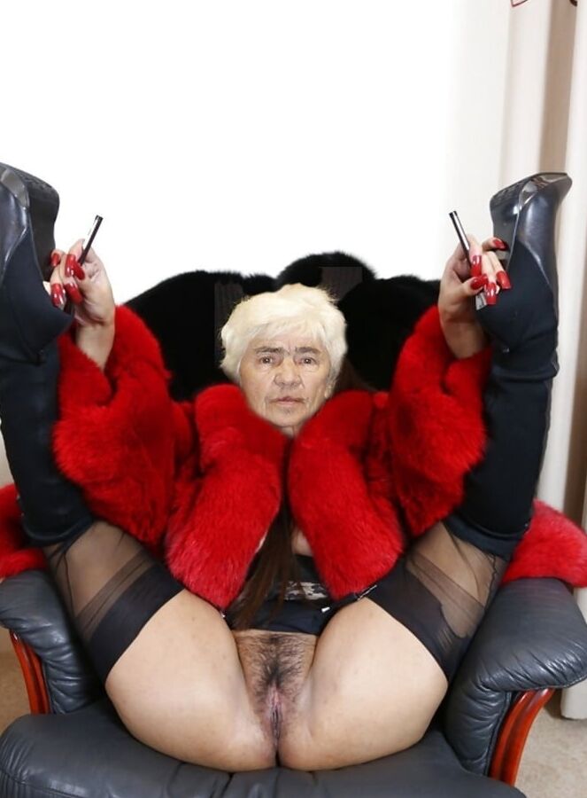 Ready for cock slut grannies spread