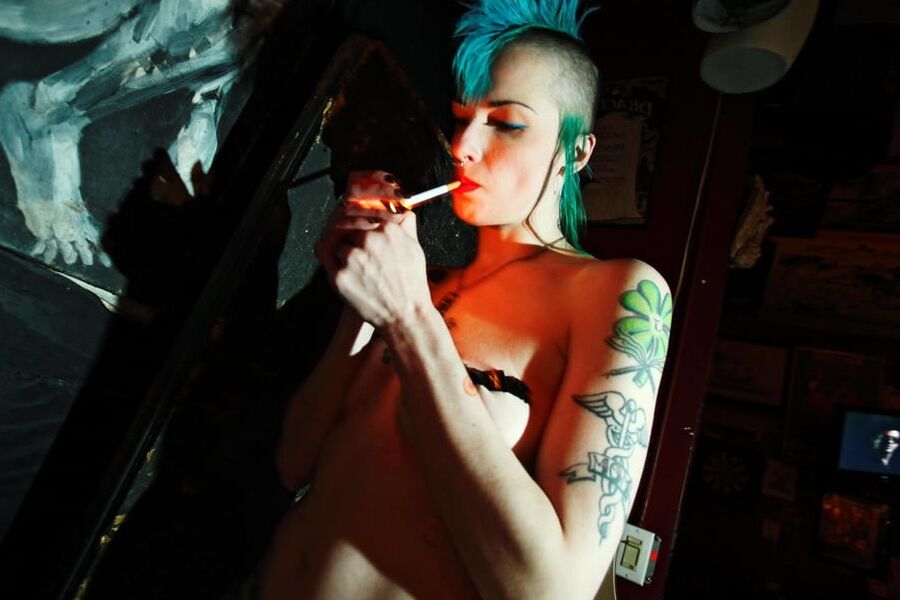 Punk Schlampe