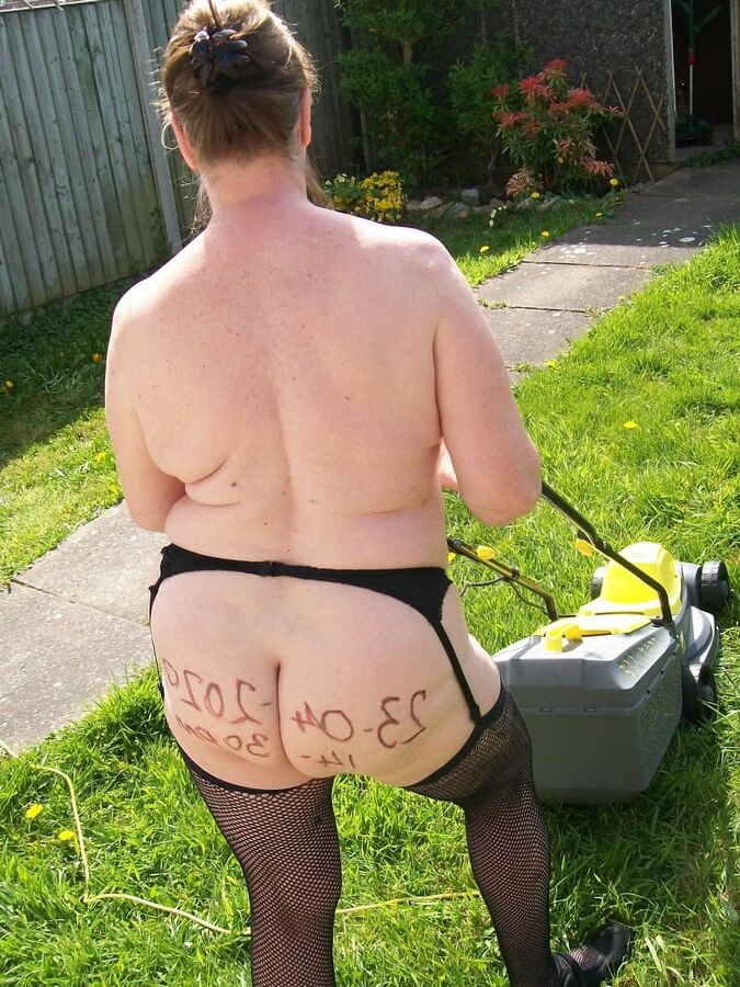 me in the garden