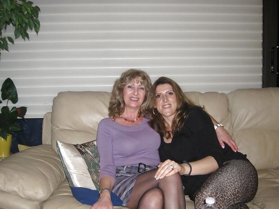 Pantyhose matures mix