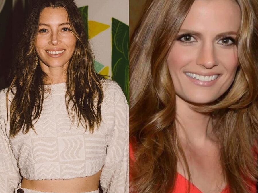 Which one would you fuck Stana Katic or Jessica Biel