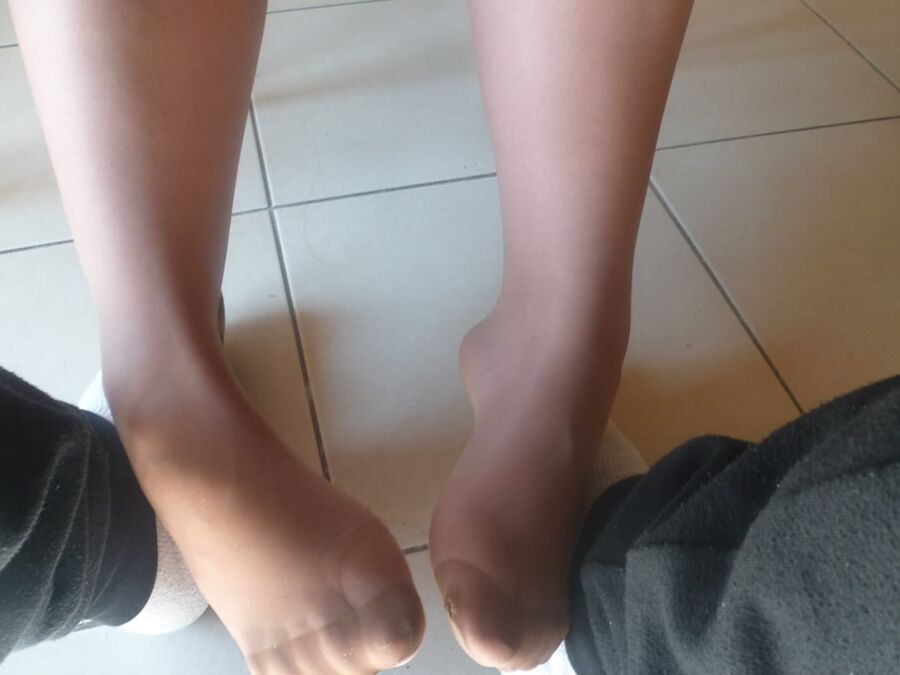 les pieds en dim up chair de ma salope