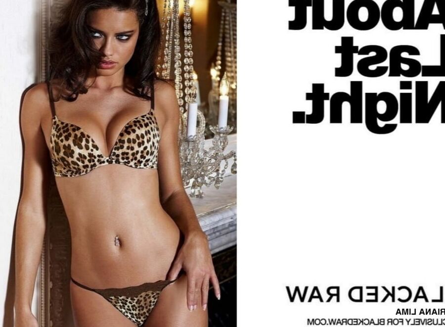Adriana Lima BLACKED