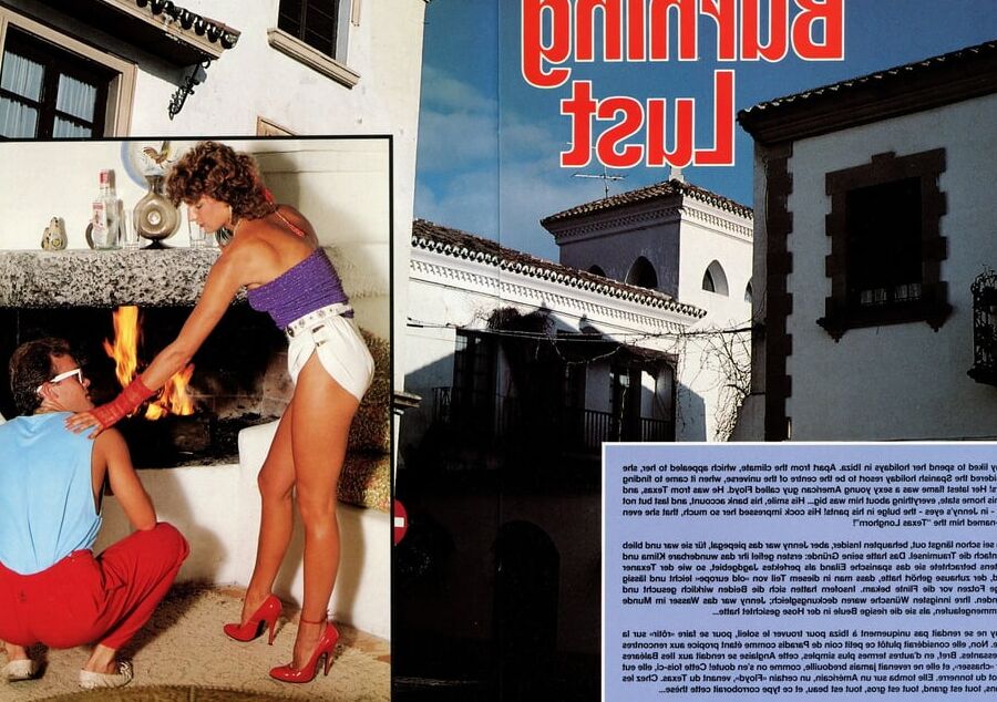 classic magazine - burning lust