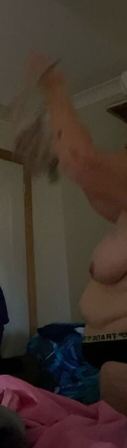 Married Slut Getting changed