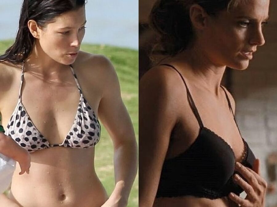 Which one would you fuck Stana Katic or Jessica Biel