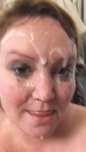 Cumslut facial
