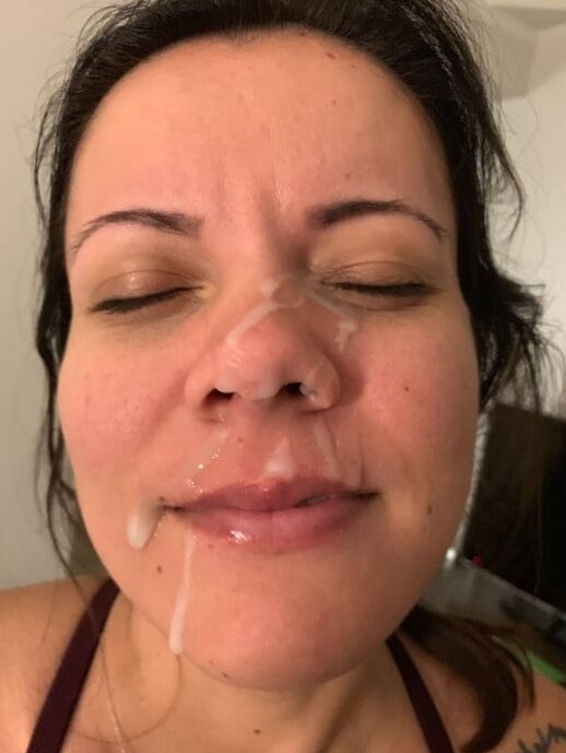 Cumslut facial