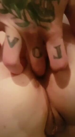 Bf fucking BBW pussy and arse