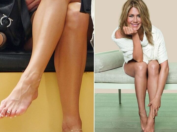 Jennifer Aniston&;s sexy and hot feet