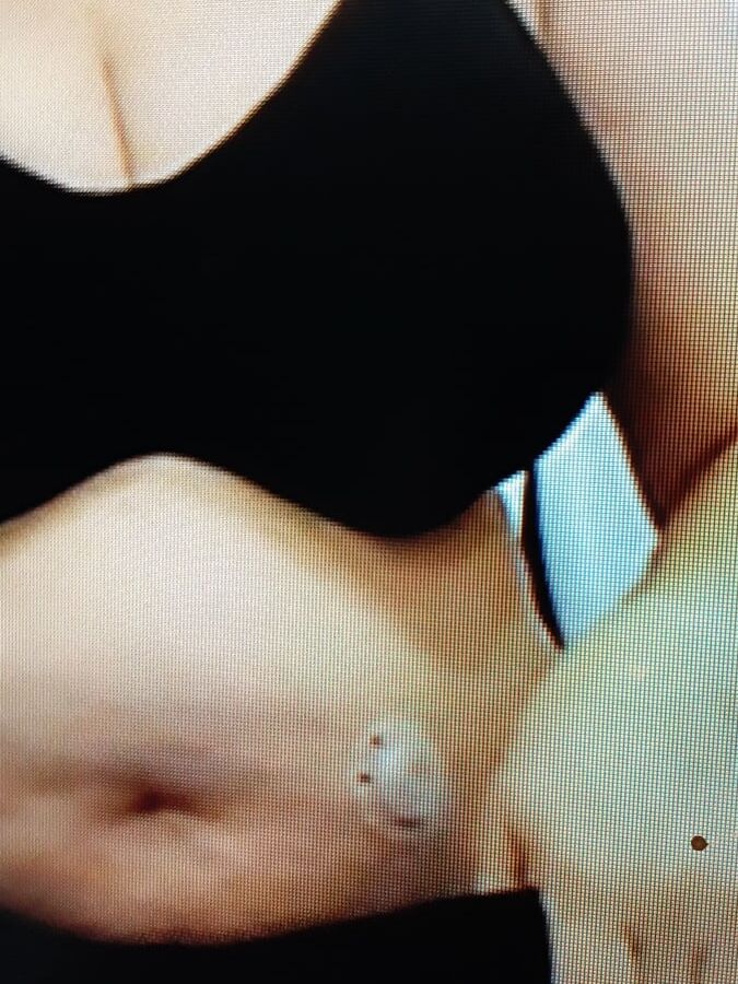Whore taking shower this am
