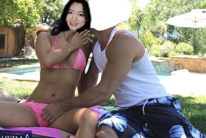 屋外でパク・シネとセックスして彼女と遊ぶ（笑）