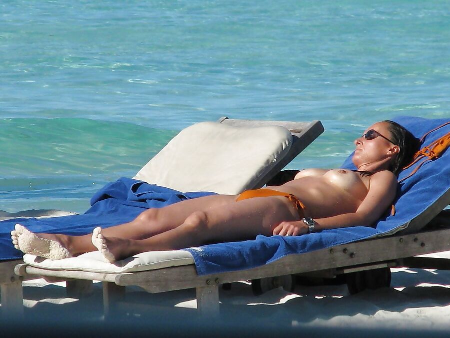 On the beach