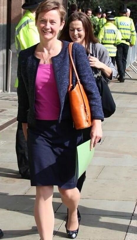 Yvette Cooper - Political Pantyhosed Pixie