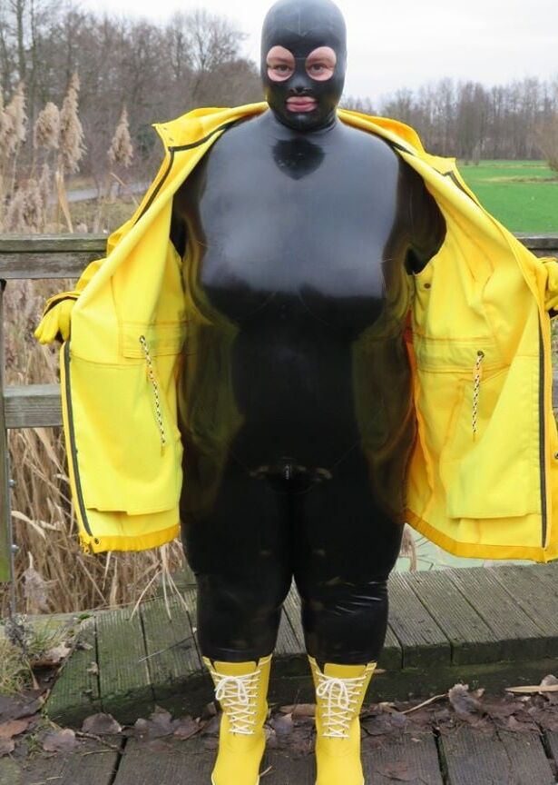 rubber and pvc fetish