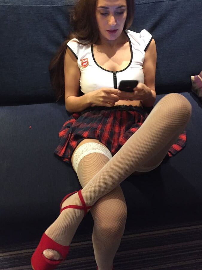 Naughty School girl Alina
