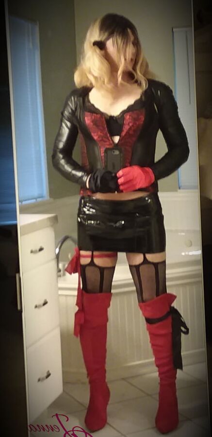 Jenna Bliss in corset