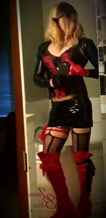 Jenna Bliss in corset
