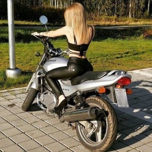 Biker Girls in Leather - by Redbull