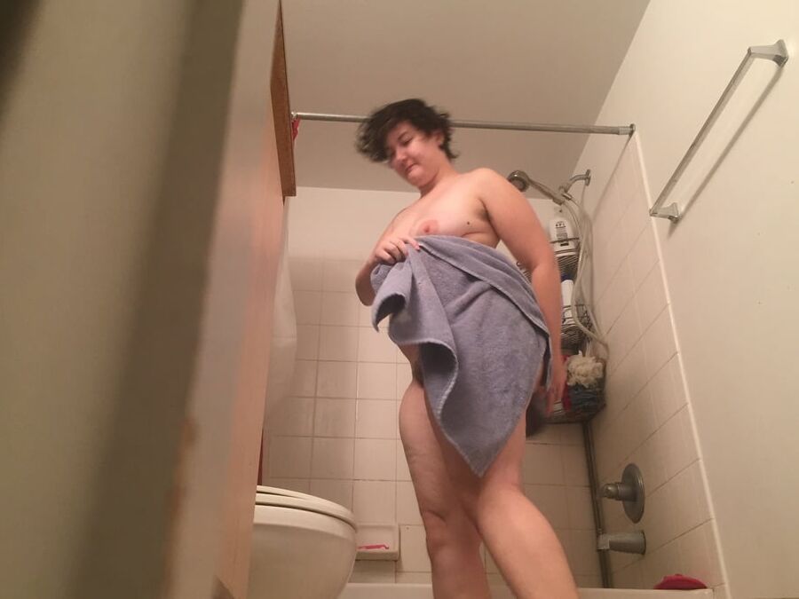 Roommate After Shower