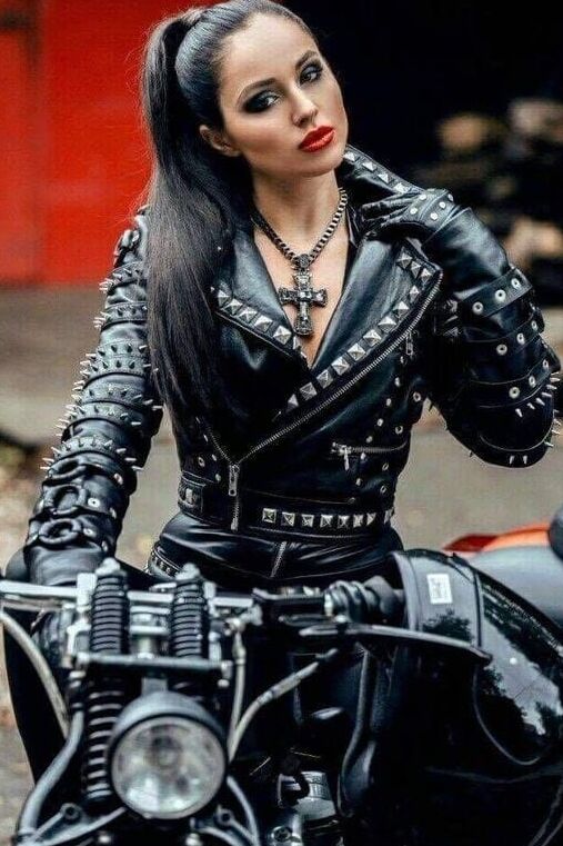 Biker Girls in Leather - by Redbull