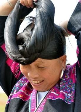 Amazing ponytail